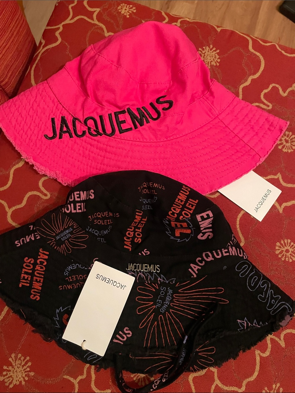 Designer style hat lot of two
